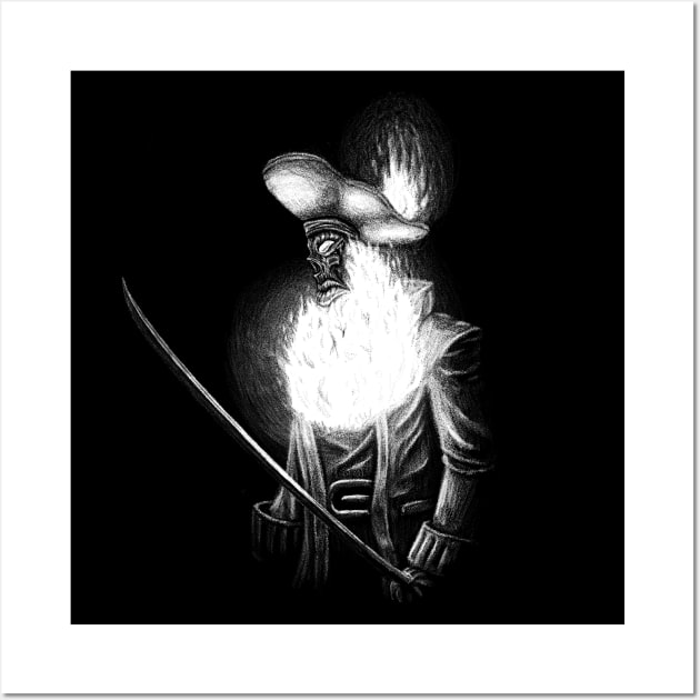 LeChuck at Night Wall Art by mattleckie